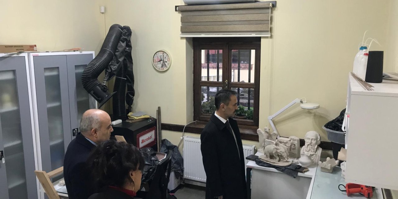 Vali Aktaş'tan Arkeoloji Müzesi’ne Ziyaret