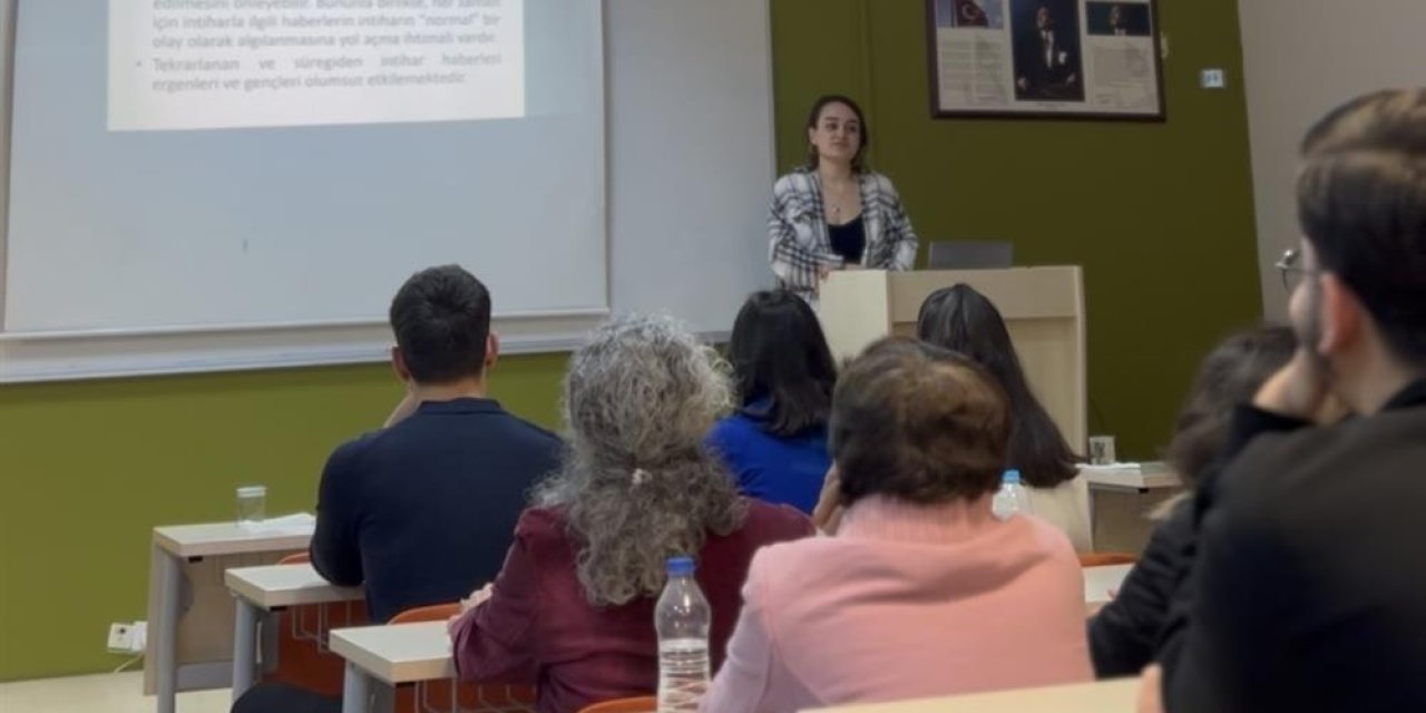 İntiharın önlenmesinde  medyanın önemi konferansı