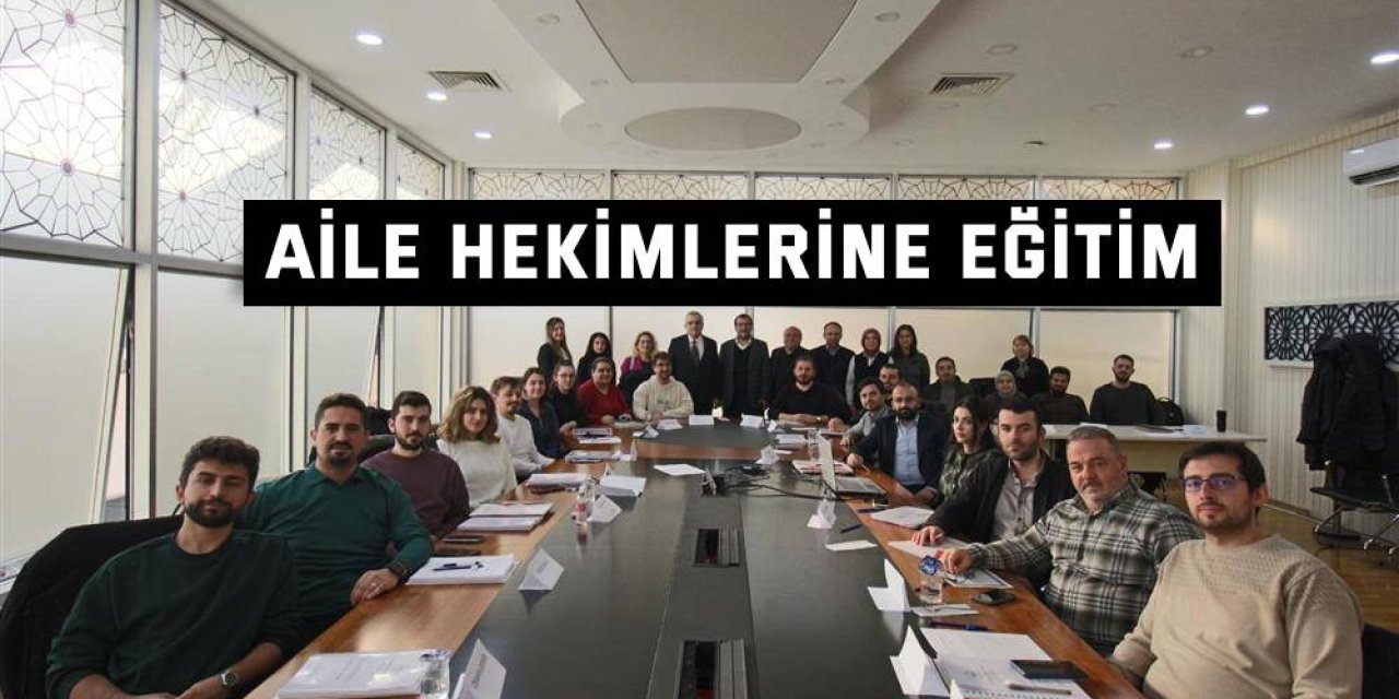 Aile hekimlerine eğitim