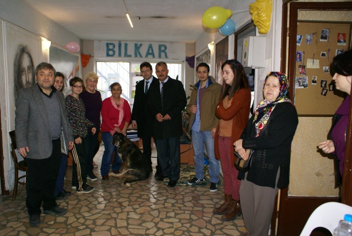 Kınalı için yardım kermesi