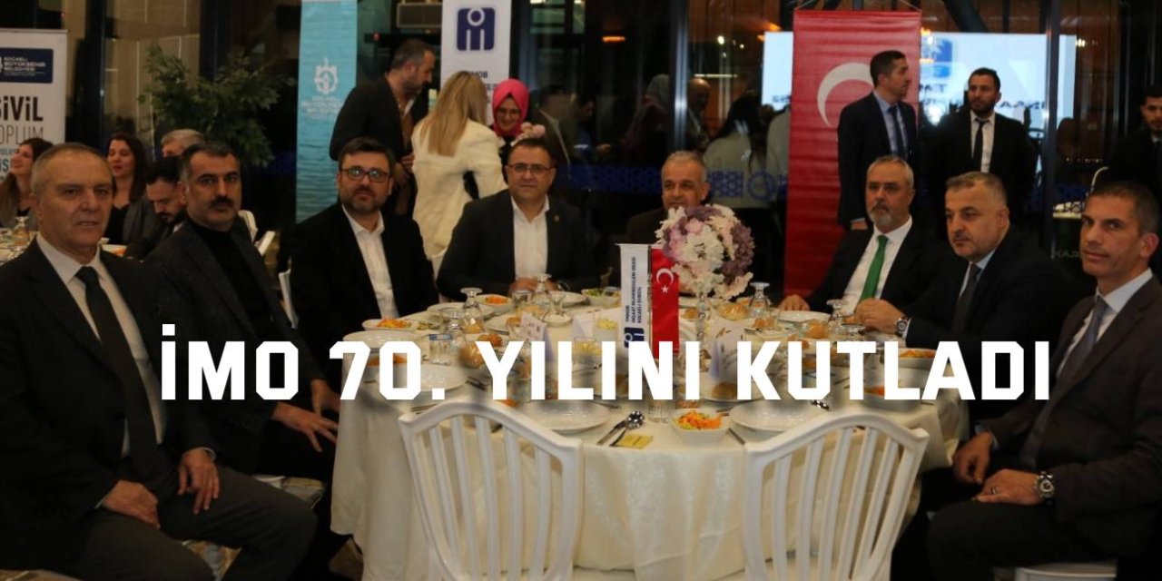 İMO 70. yılını kutladı