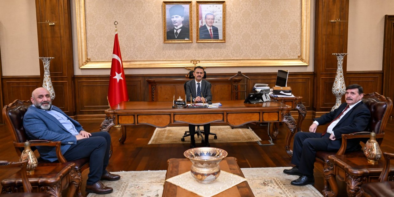 Fırıncılar Odası’ndan Vali Aktaş'a Ziyaret