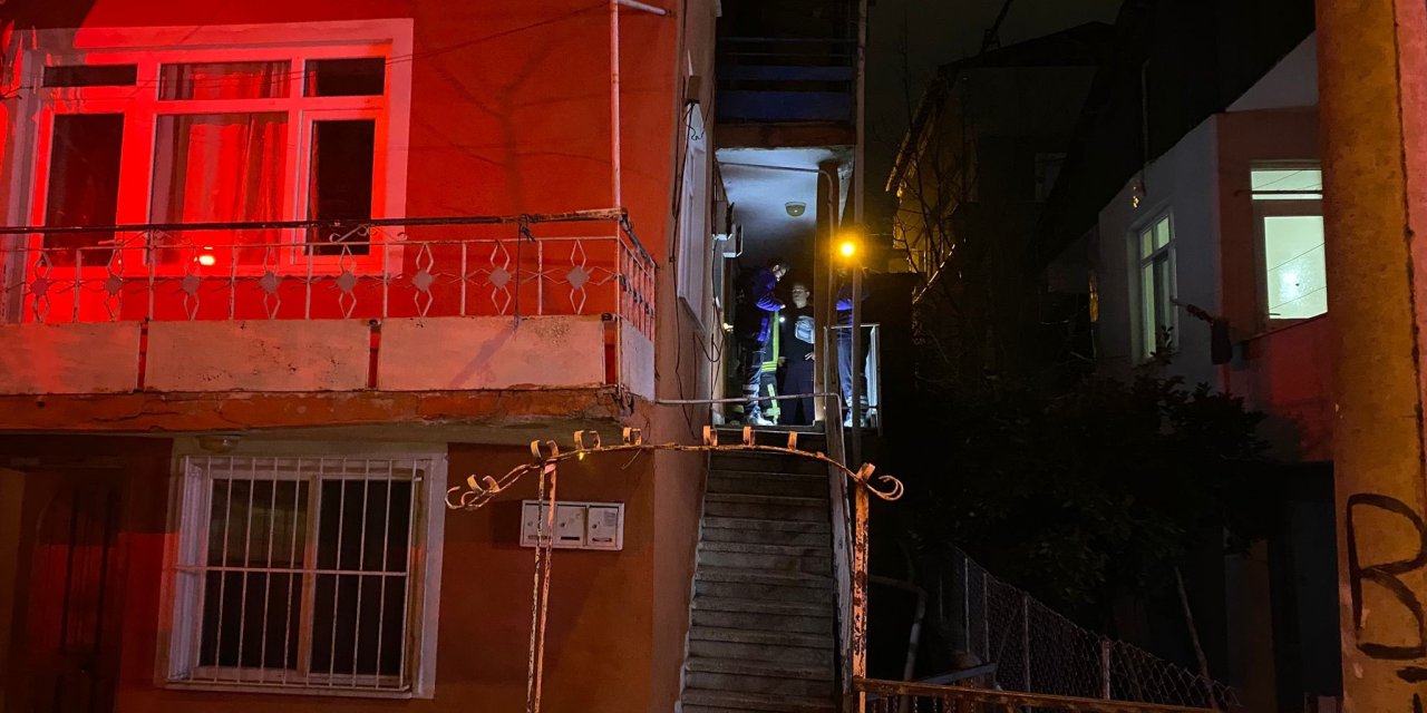 Açık unutulan aspiratör yangın çıkardı