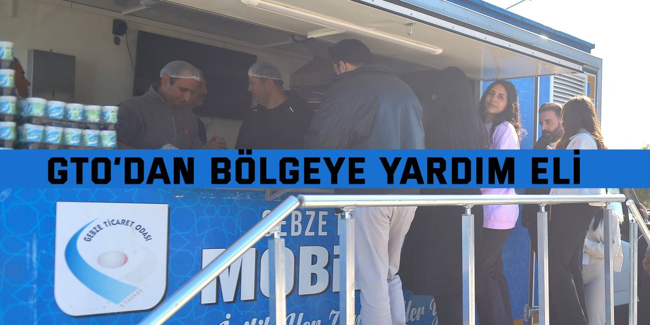 GTO’dan bölgeye yardım eli