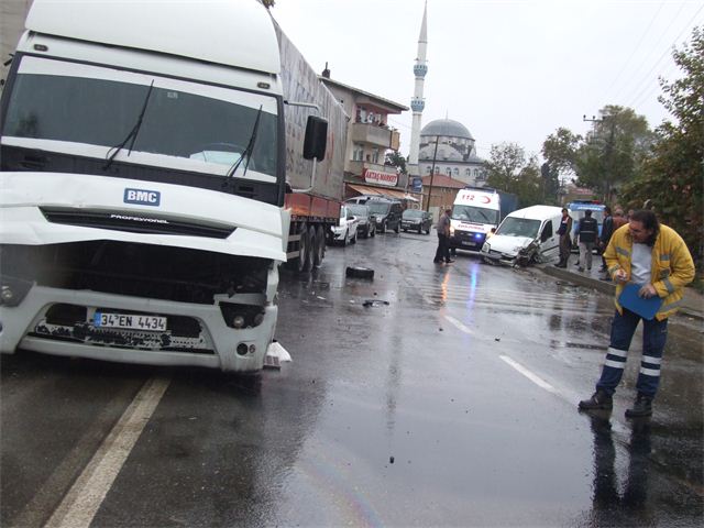 Balçık Köyü’nde kaza