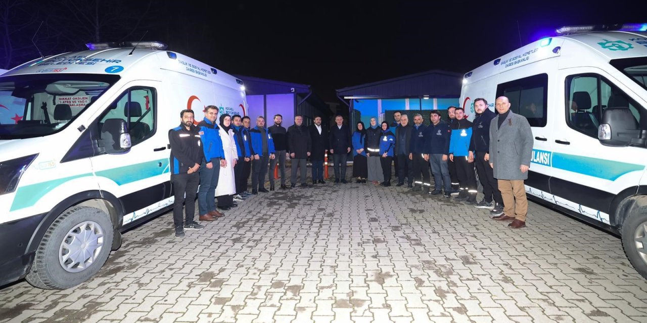 Büyükakın, sağlık ekiplerini unutmadı