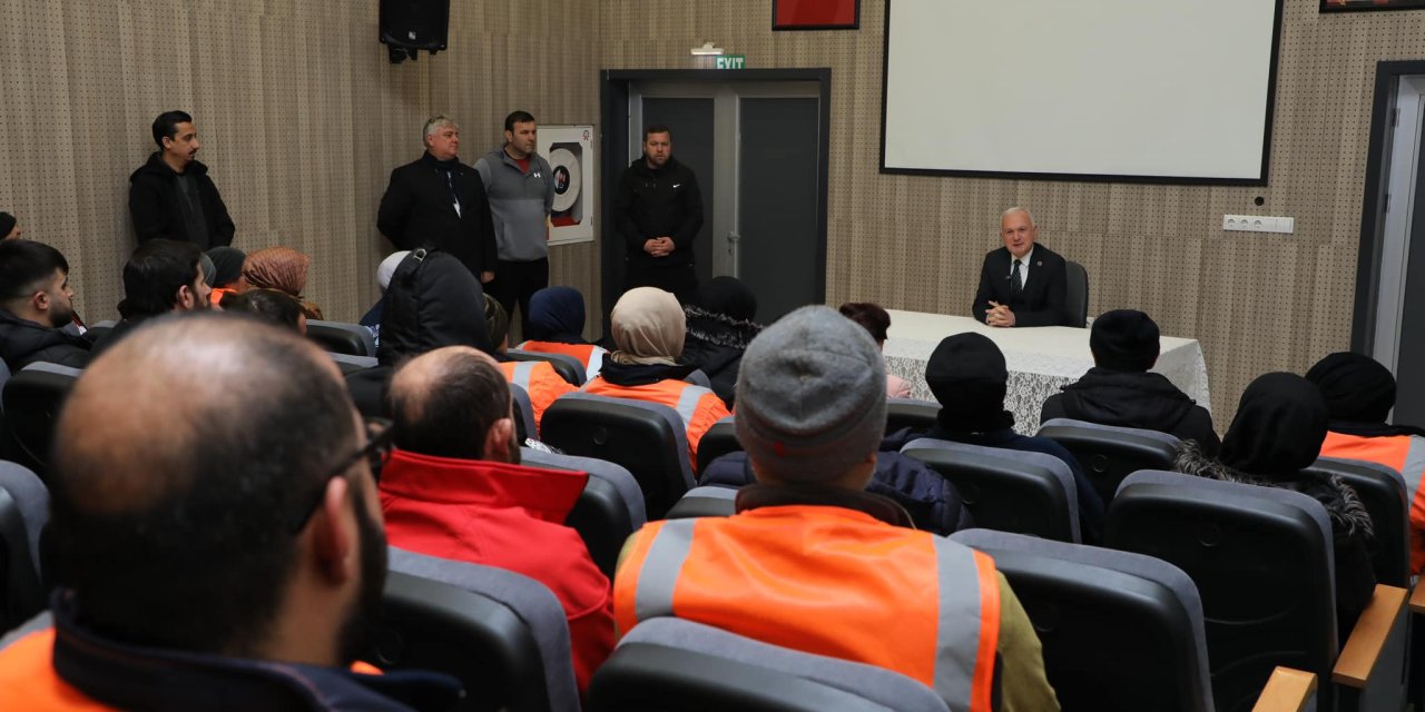 Başkan Çalık, Personelin Yeni Yılını Kutladı