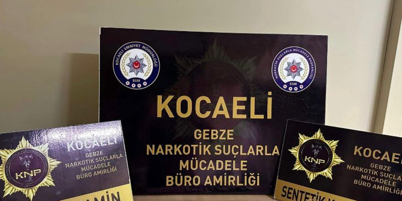 İzmit ve Gebze'de narkotik operasyonu: 3  tutuklama