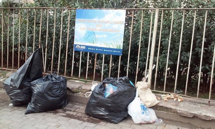 Vatandaş çevreye duyarsız