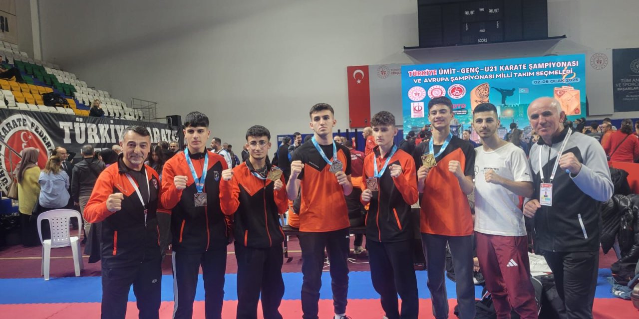 Darıcalı sporculardan 5 madalya