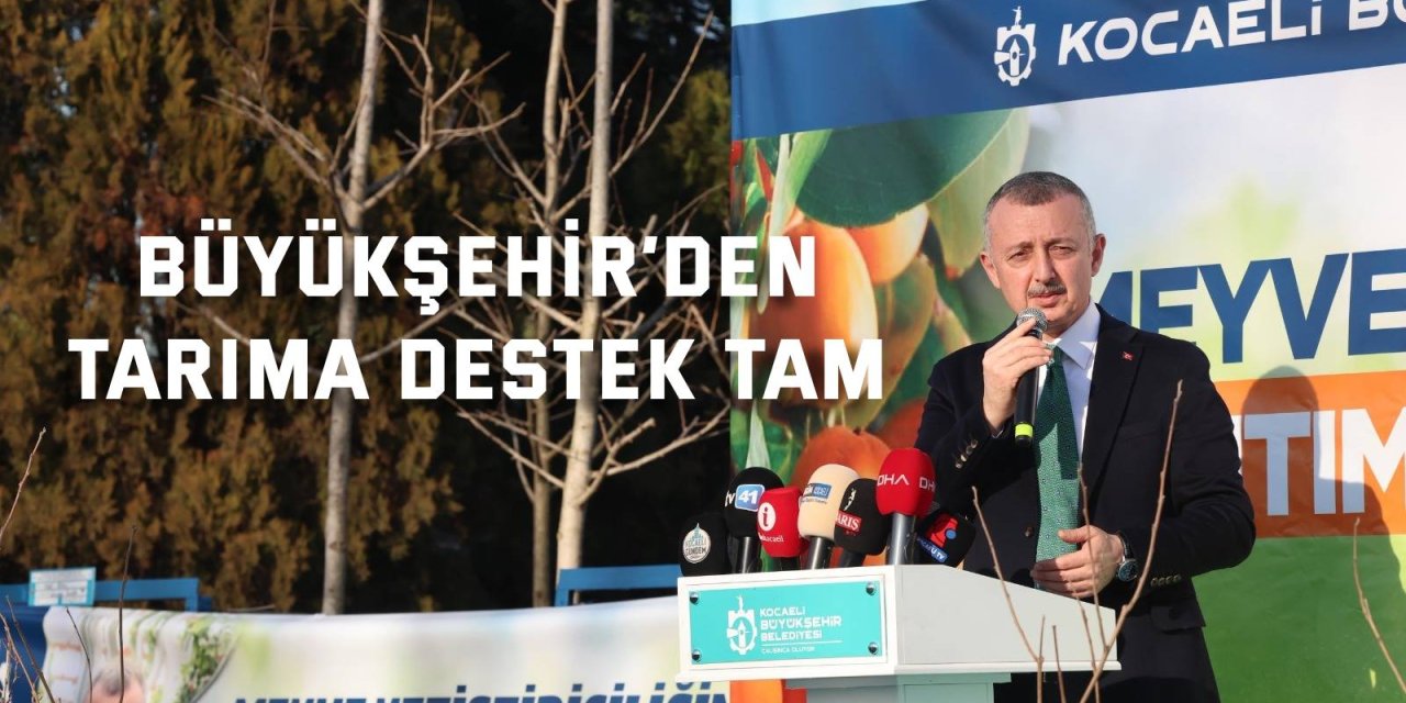 Büyükşehir’den tarıma destek tam