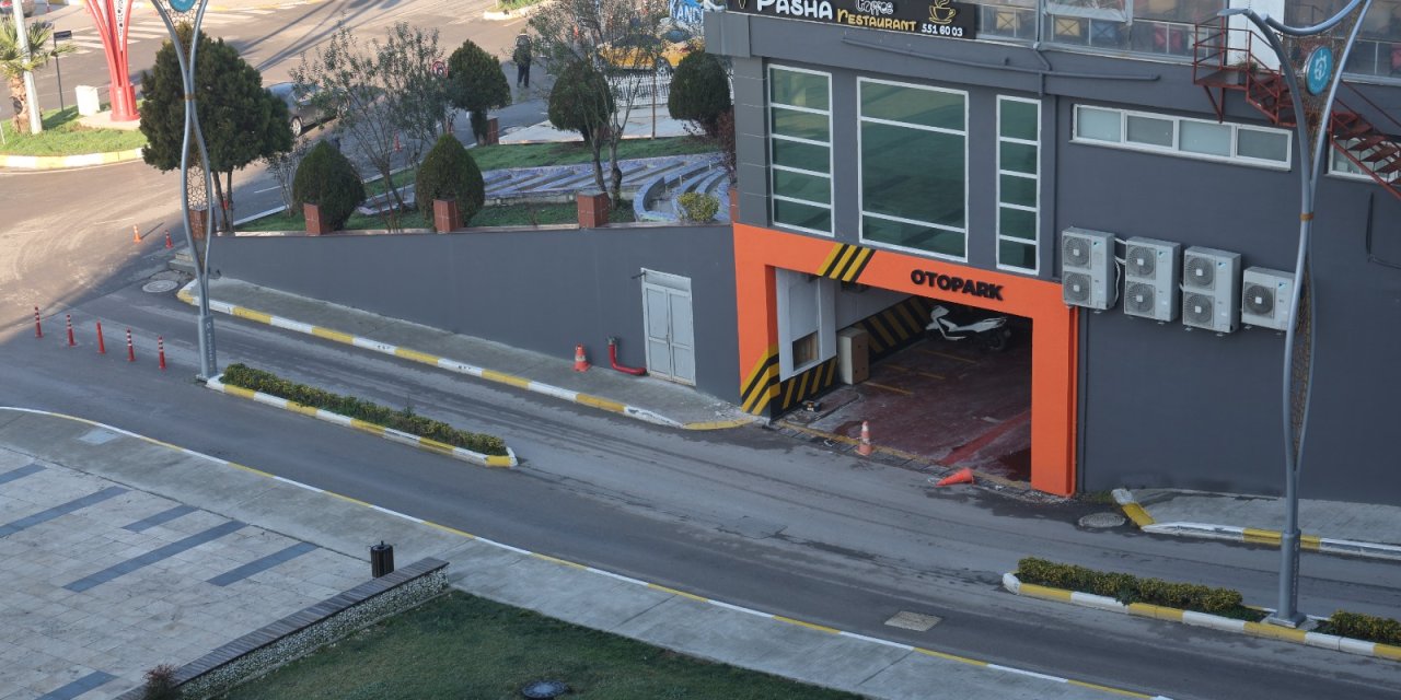 Kapalı otopark yenilendi