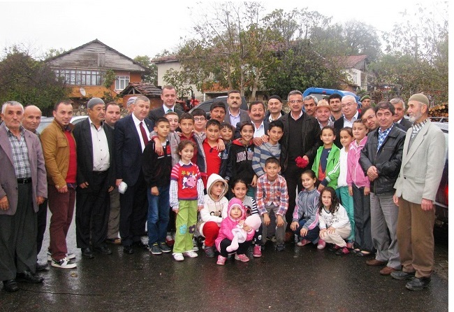 Köşker’den köylere bayram ziyaretleri