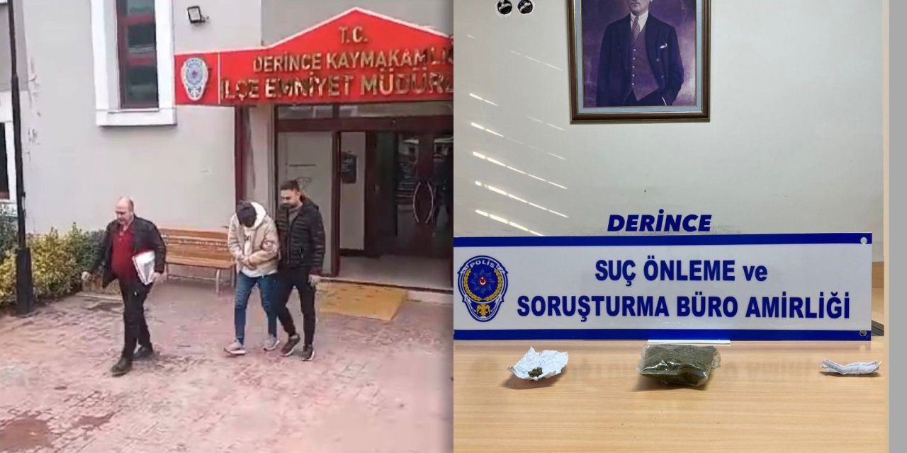 Derince’de uyuşturucu operasyonu: 1  tutuklama