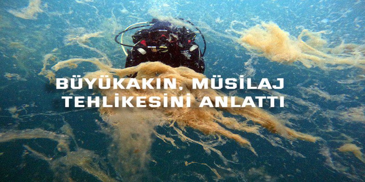 Büyükakın, müsilaj tehlikesini anlattı