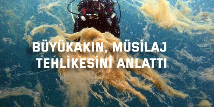 Büyükakın, müsilaj tehlikesini anlattı