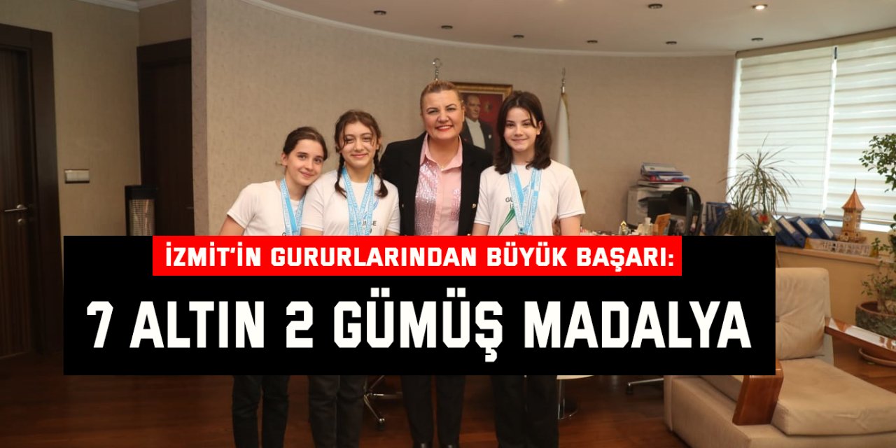 7 altın 2 gümüş madalya