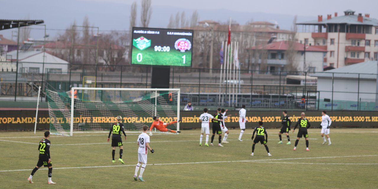 Iğdır FK: 0 - Fatih Karagümrük: 1