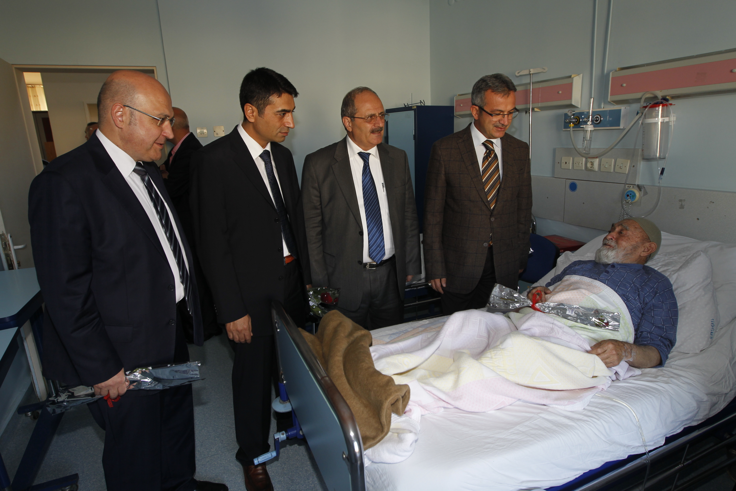 İlçe protokolünden anlamlı ziyaretler