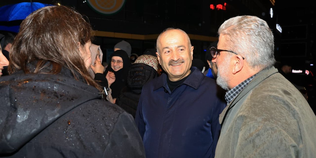 Büyükgöz umre yolcularını uğurladı