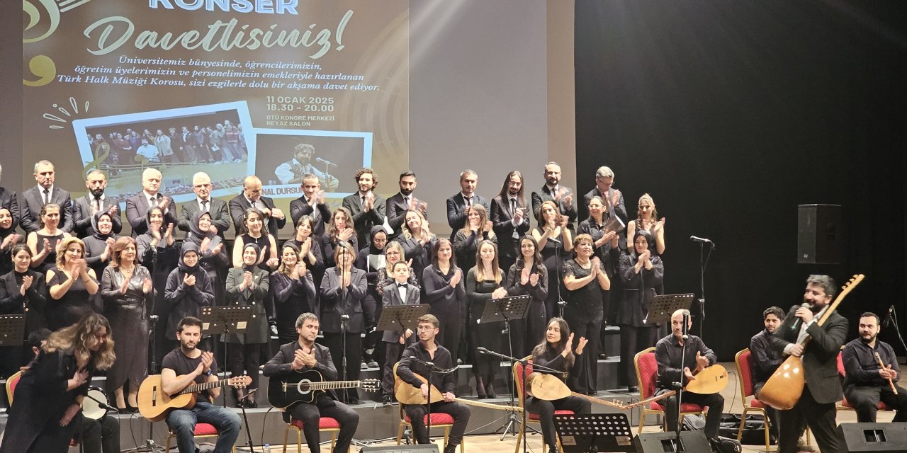 GTÜ Türk Halk Müziği Korosu'ndan Anadolu Ezgileri