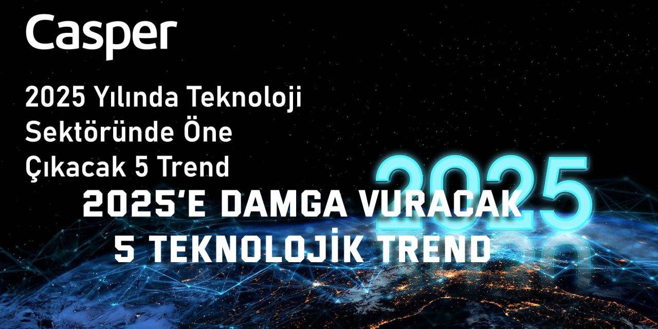 2025’e damga vuracak 5 teknolojik trend