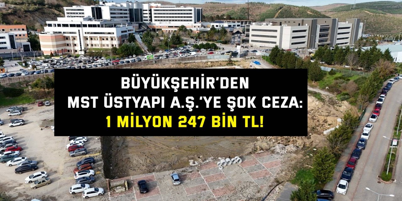 Umuttepe Otopark ve Cami projesini bırakan firmaya ceza