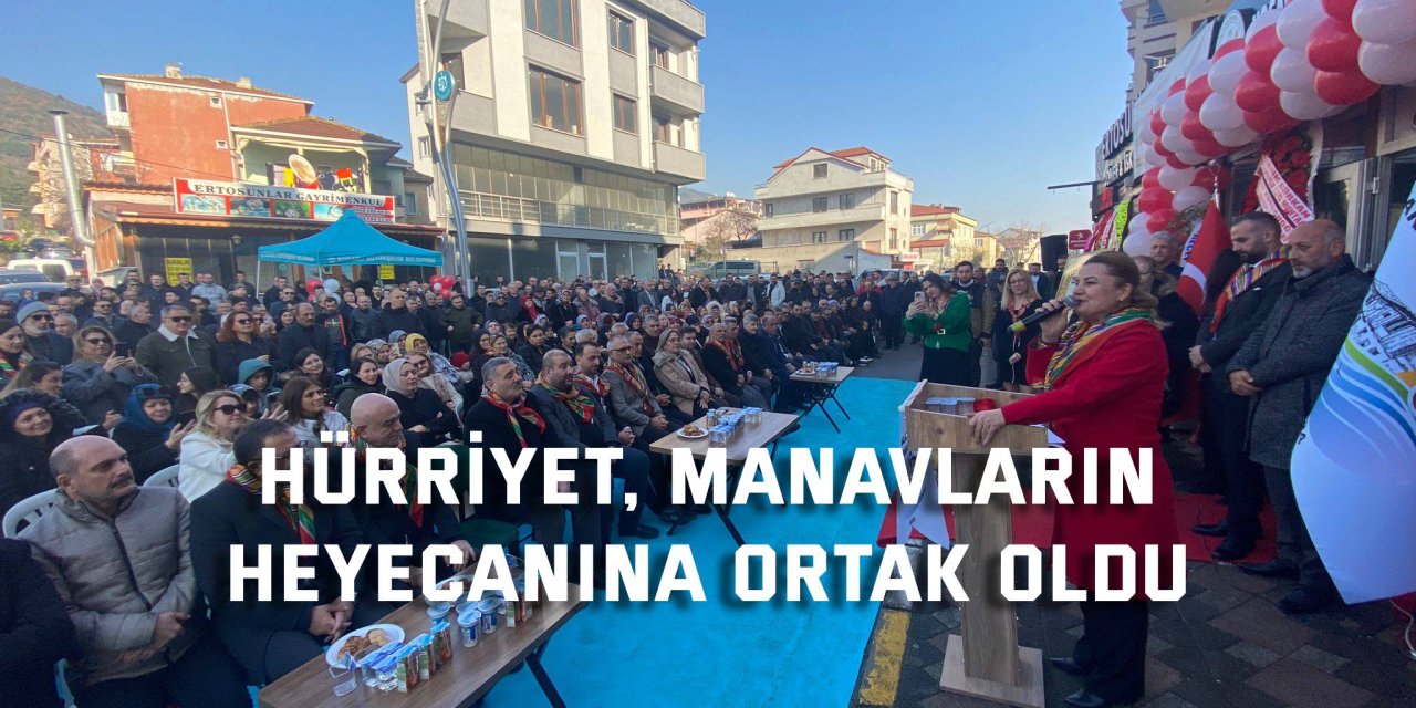 Hürriyet, manavların  heyecanına ortak oldu