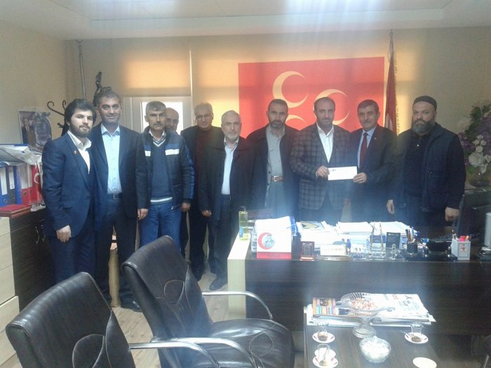 SP’den Partilere ziyaret