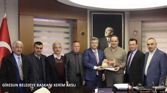 Giresun protokolünü ziyaret ettiler