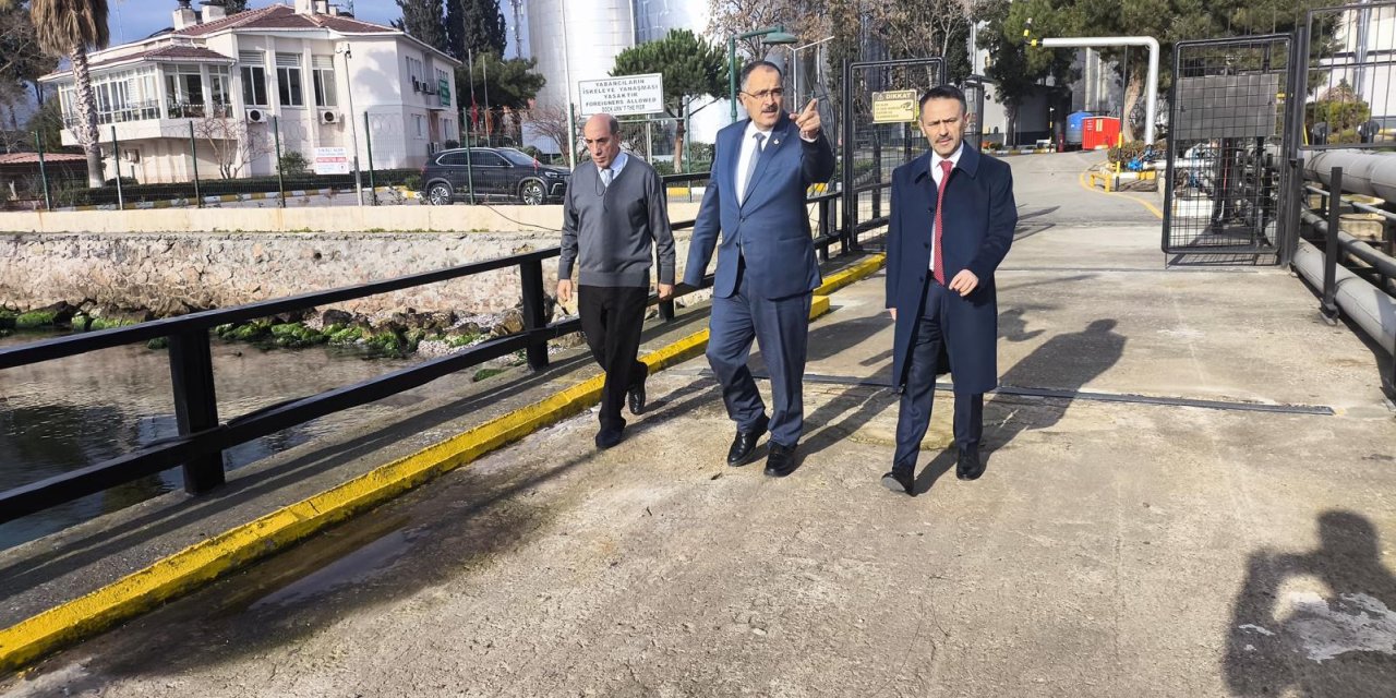 Vali Aktaş, incelemelerde bulundu