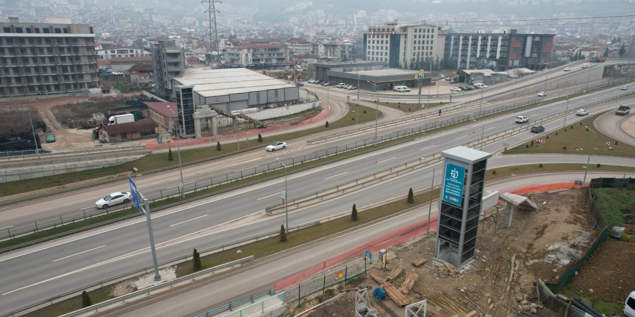 Üst Geçidi’nin yüzde 75’i tamam