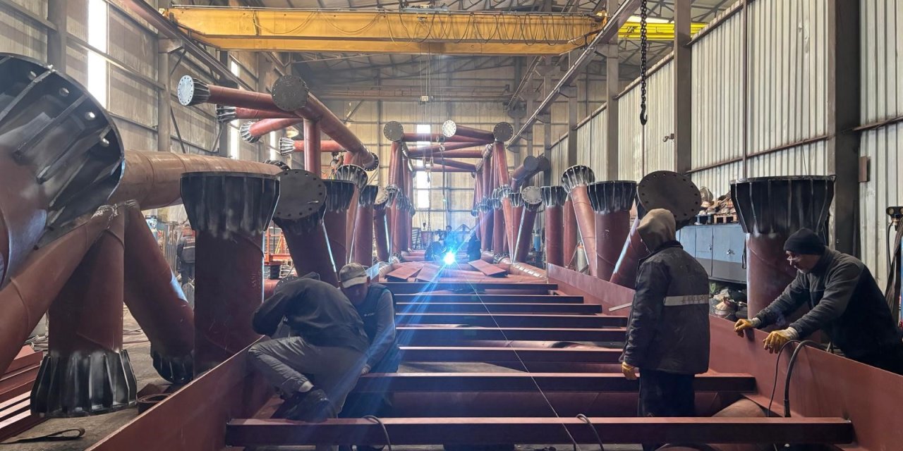 Solaklar Üst Geçidi’nin montajı başlıyor