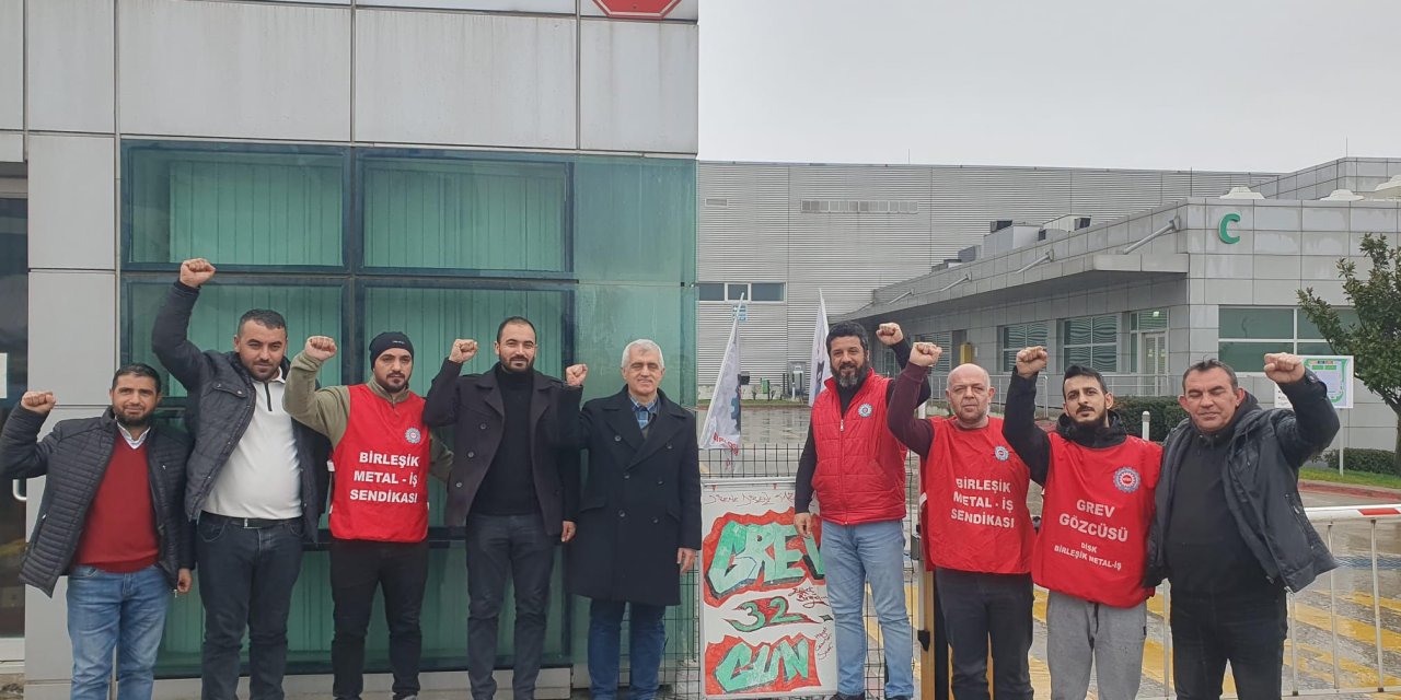 Gergerlioğlu, Green Transfo işçilerini ziyaret etti