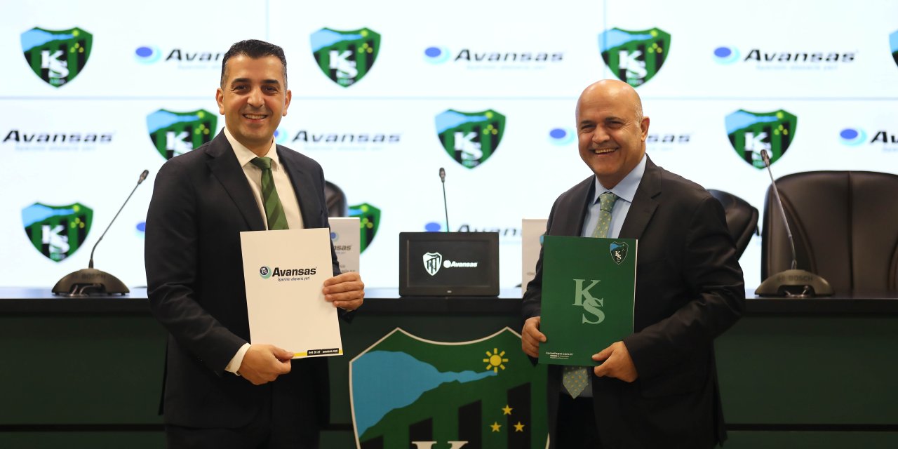 Avansas, Kocaelispor’un forma sponsoru oldu