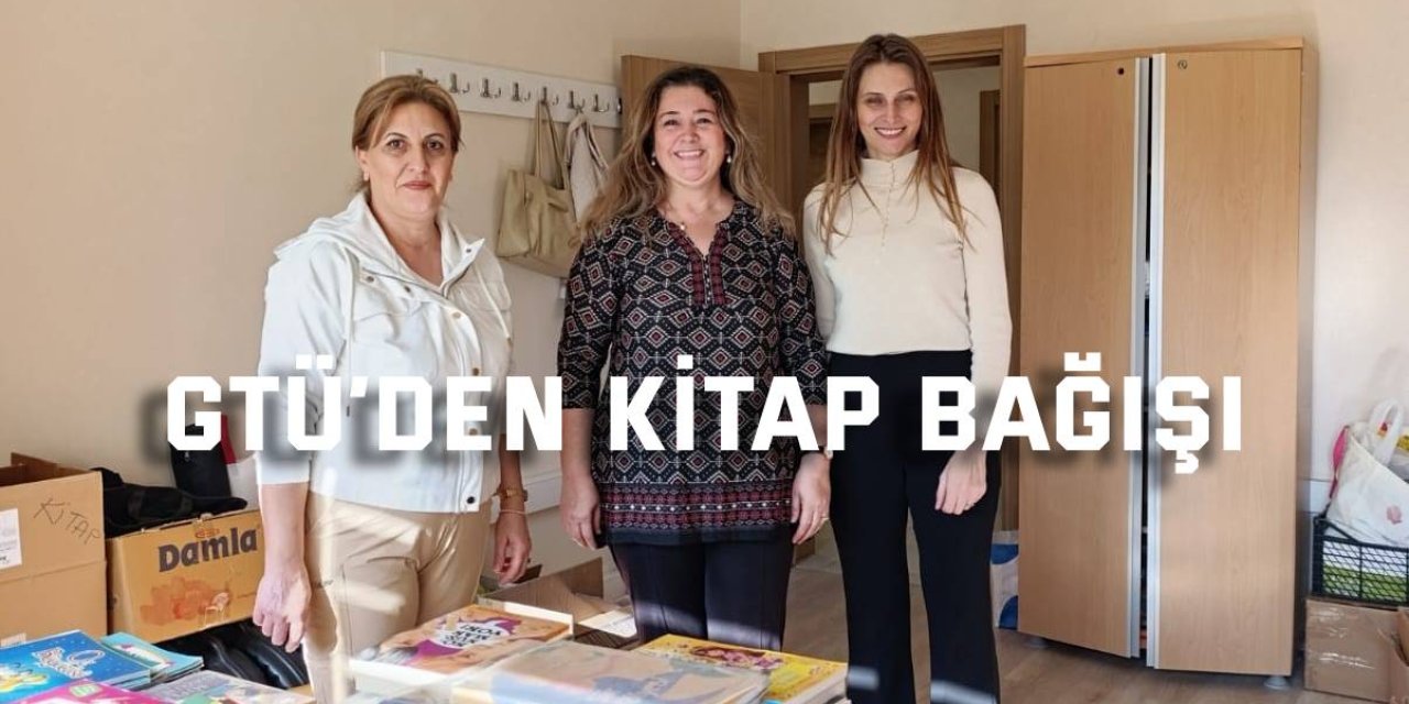 GTÜ’den kitap bağışı