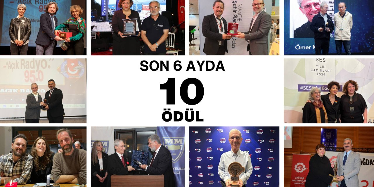 Açık Radyo’ya son 6 ayda 10 ödül!