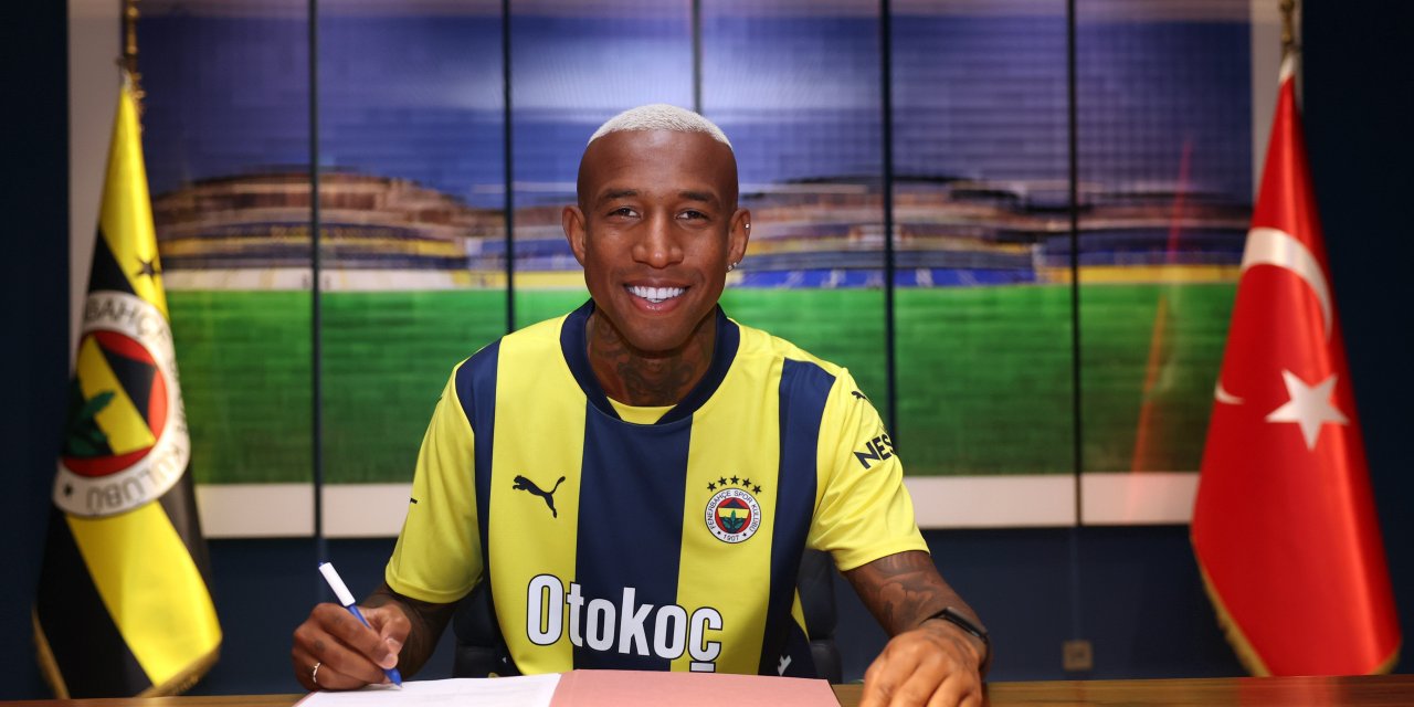 Anderson Talisca, Fenerbahçe ile sözleşme imzaladı