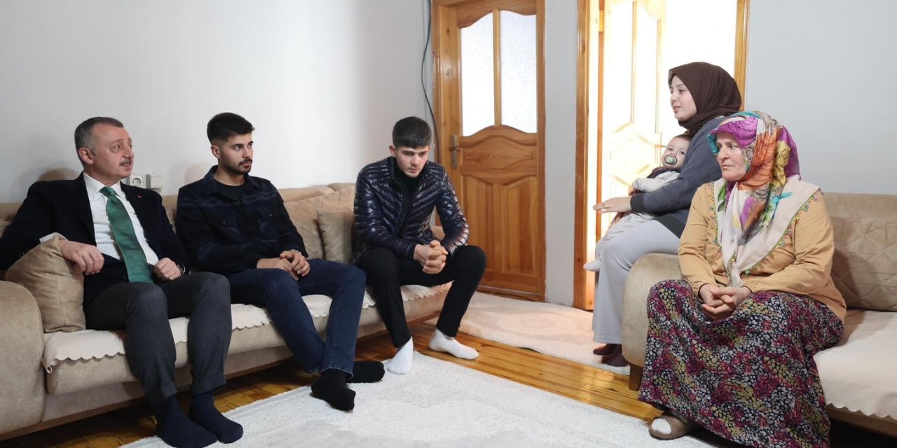 Büyükakın’dan, taziye ziyareti