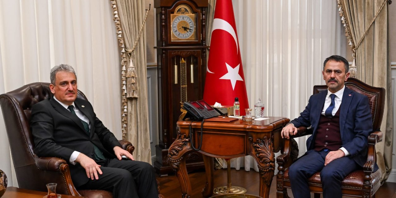 Vali Aktaş’ı ziyaret etti