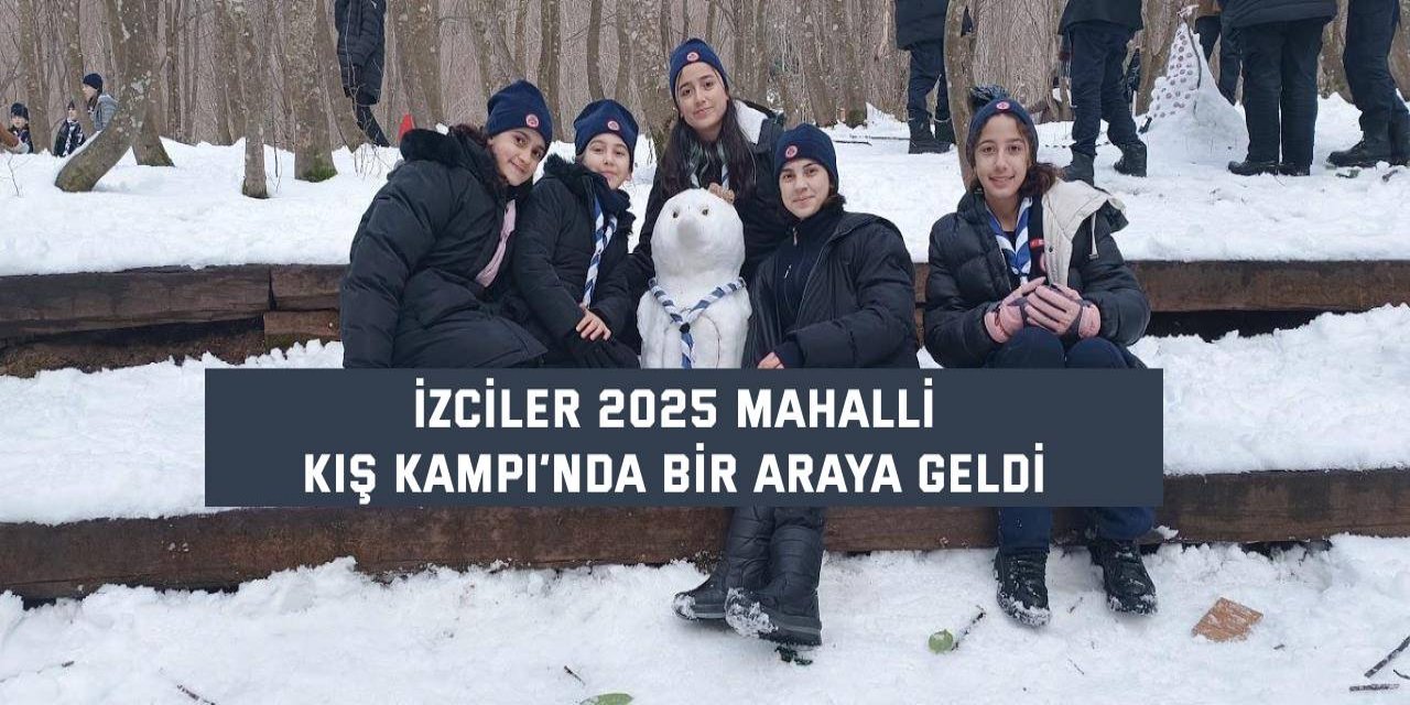 Kocaelili izciler 2025 Mahalli Kiş Kampı’nda