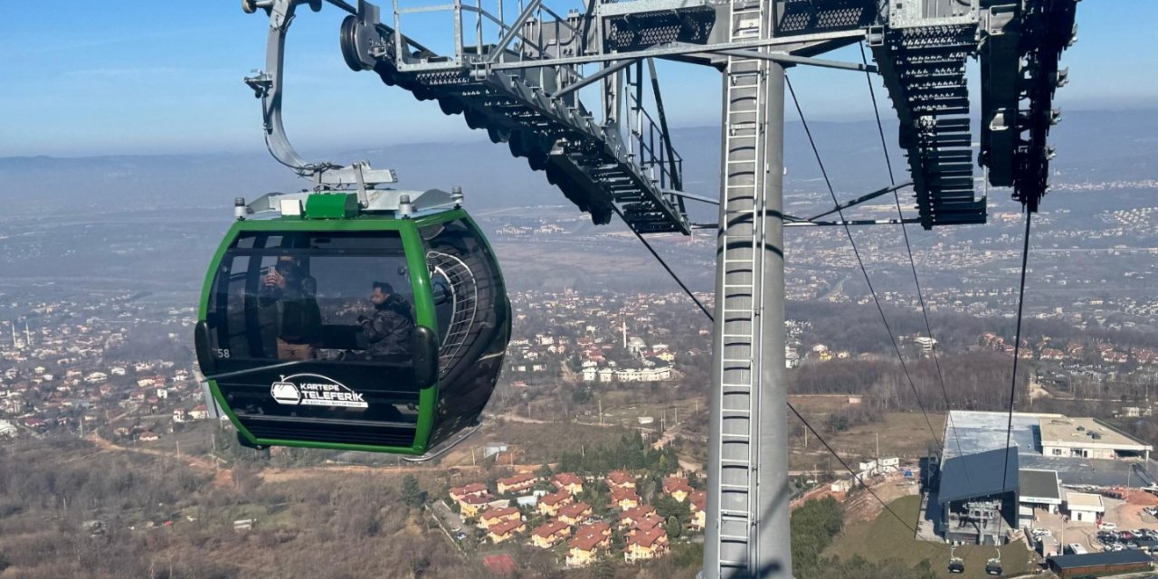 Kartepe Teleferiği için indirimli hizmet