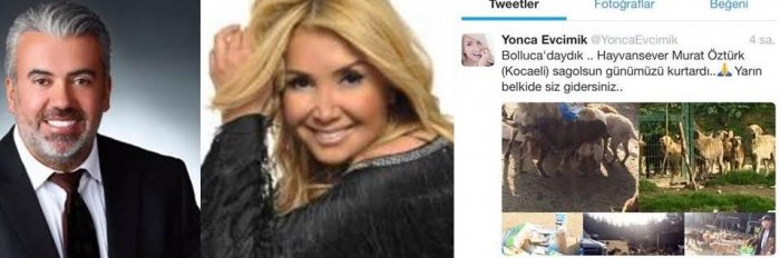 Yonca Evcimik’ten, Öztürk’e teşekkür