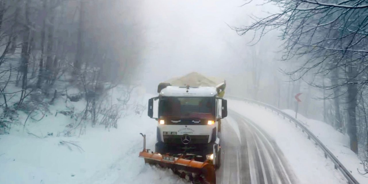 Kocaeli’de yollar 7/24 açık