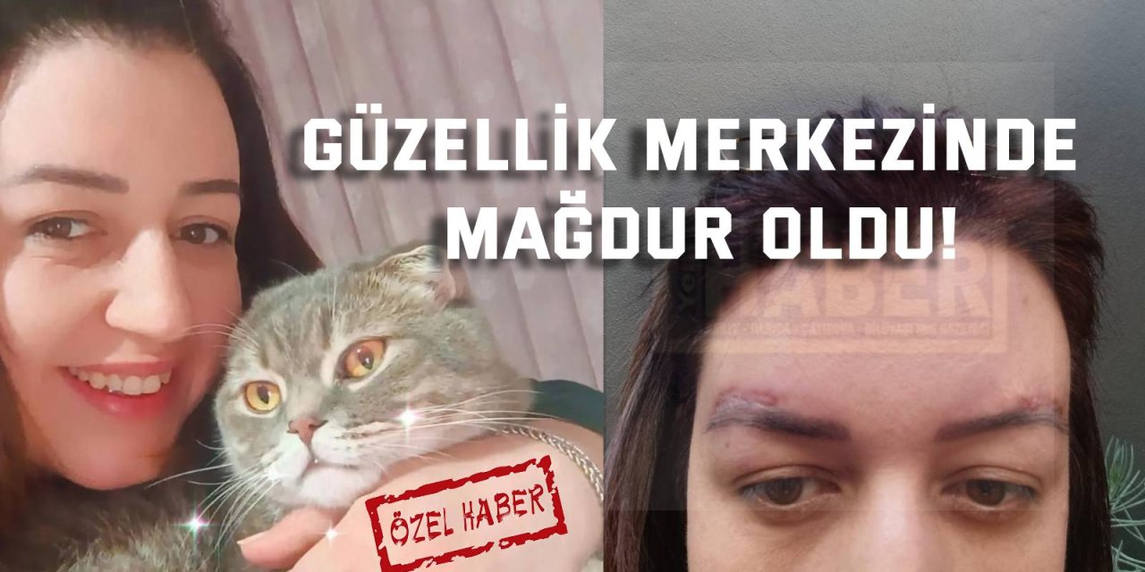 Güzellik merkezinde mağdur oldu!