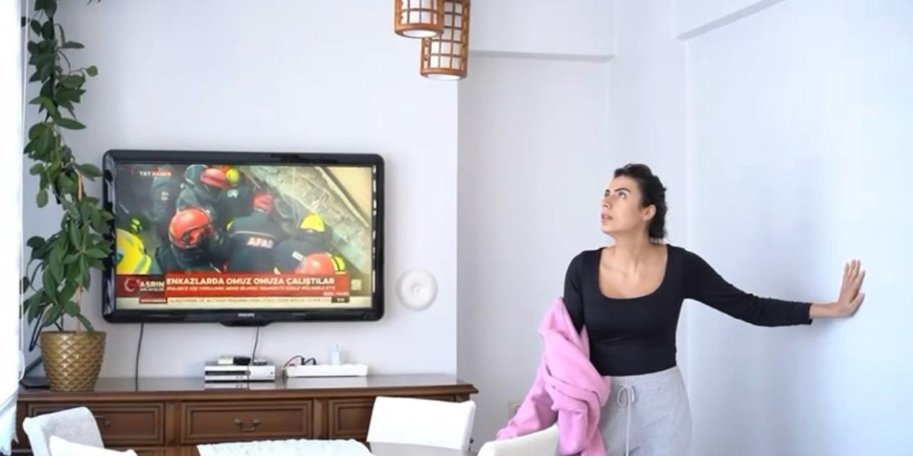 Avrupa güzeli deprem için oynadı