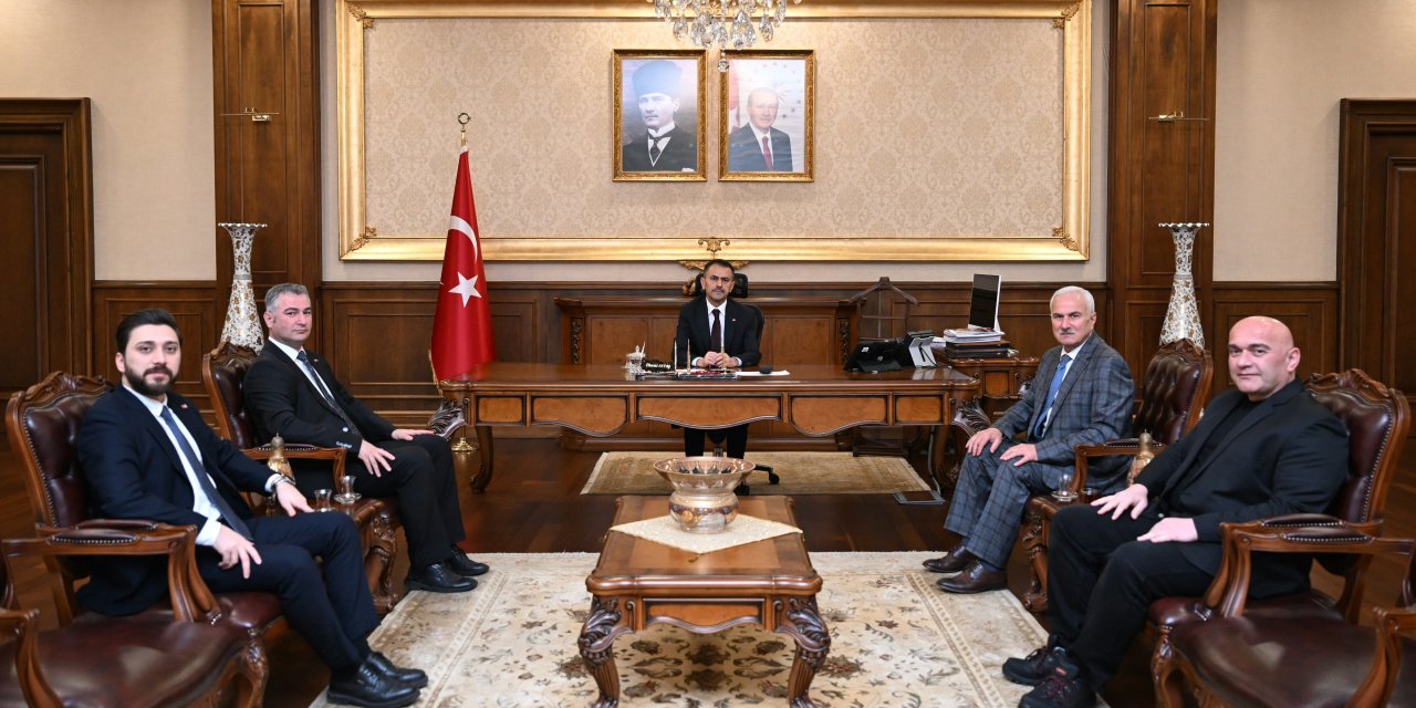 Vali Aktaş’a ziyaret bulundular