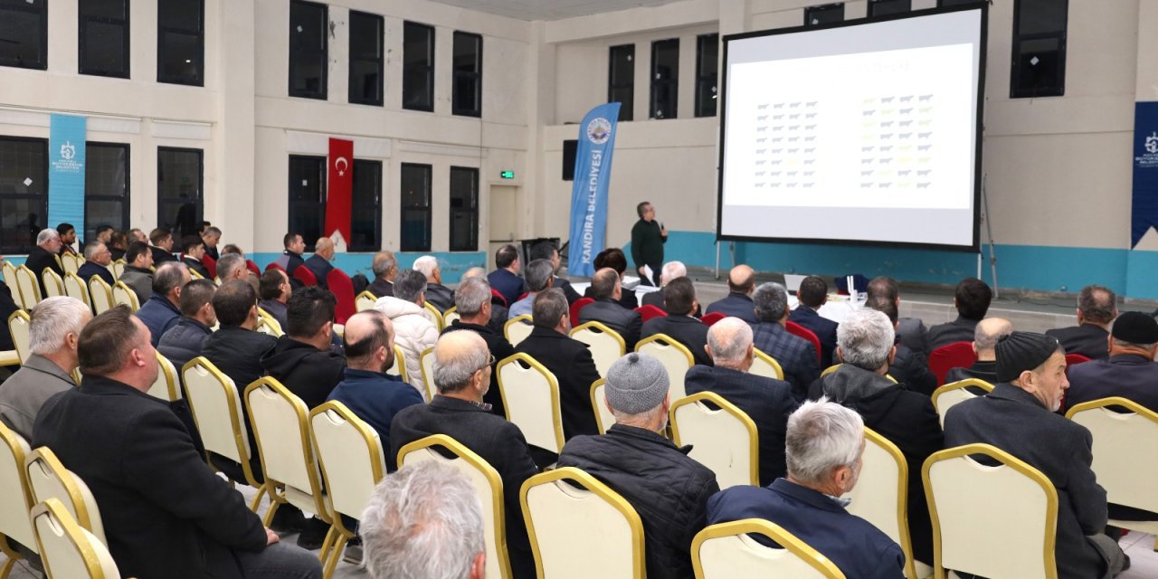 Büyükşehir’den çiftçilere bilgilendirme toplantısı