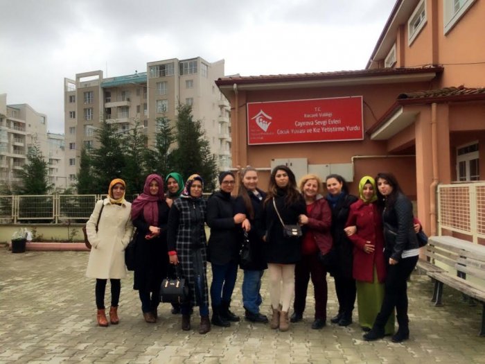 GESMEK kursiyerleri Sevgi Evlerinde