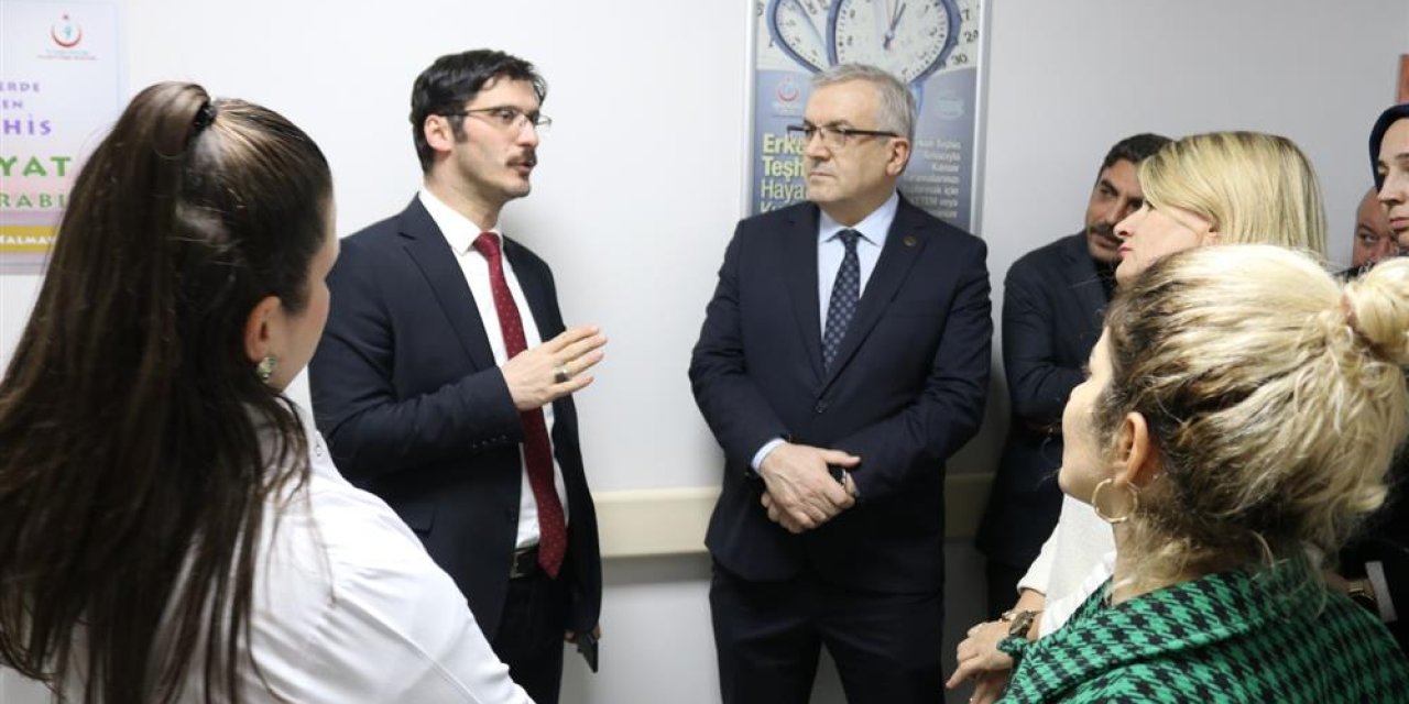 Halk Sağlığı Genel Müdürü’nden Ziyaret